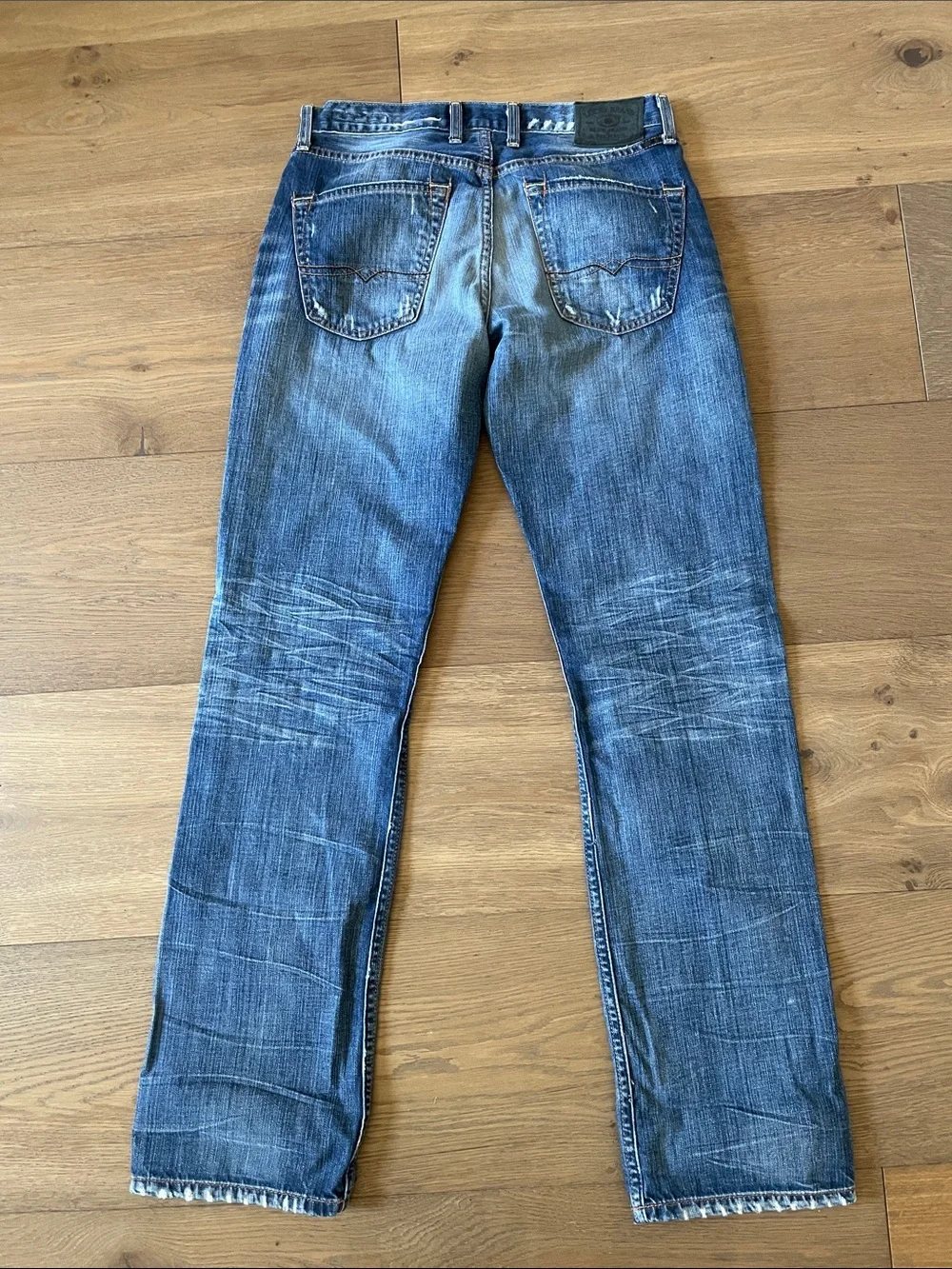 Lucky Brand Men’s Selvedge Jeans 221 Slim Straight Size 31X34